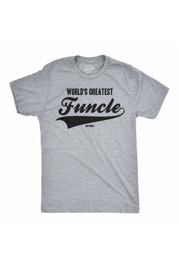 Worlds Greatest Funcle Funny Fun Uncle Gift Cool Shirt Unisex S-5XL Hot Trending Shirt, Vintage Birthday Gift