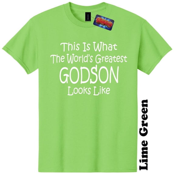 Worlds Greatest Godson T-Shirt God Child Tee The Twisted Donut