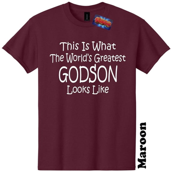 Worlds Greatest Godson T-Shirt God Child Tee The Twisted Donut