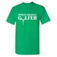 thumbnail image 1 of Worlds Greatest Golfer Sarcastic Humor Graphic Tees Gift For Mens Novelty Funny T Shirt, 1 of 5