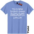 thumbnail image 1 of Worlds Greatest Granddaughter Funny T-Shirt Birthday Mothers Day Gender Reveal Baby Shower Christmas Gift 25 Colors 8 Sizes, 1 of 5