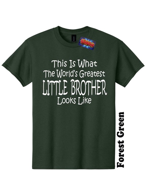 Worlds Greatest Little Brother T-Shirt Mommy Daddy The Twisted Donut