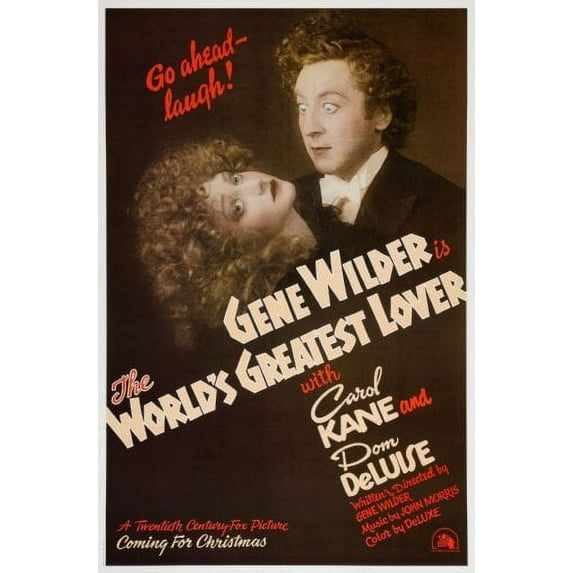 Worlds Greatest Lover Poster 16x24 Poster Medium Art Poster 16x24 Unframed, Age: Adults, Rectangle Best Posters