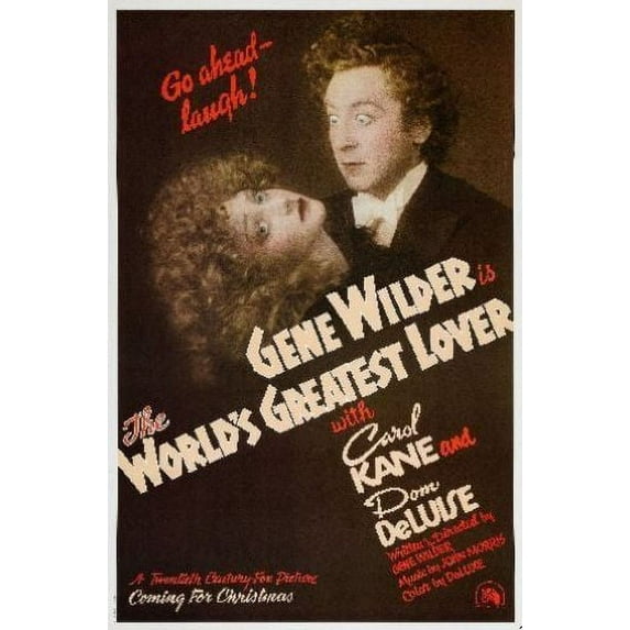 Worlds Greatest Lover Poster Art decor 27inx40in for any room 27x40 Square Adults Western Graphic