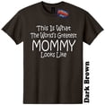 thumbnail image 1 of Worlds Greatest Mommy T Shirt Funny Mothers Day Gender Reveal Baby Shower Tee, 1 of 5