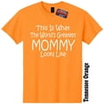 thumbnail image 1 of Worlds Greatest Mommy T Shirt Funny Mothers Day Gender Reveal Baby Shower Tee, 1 of 5