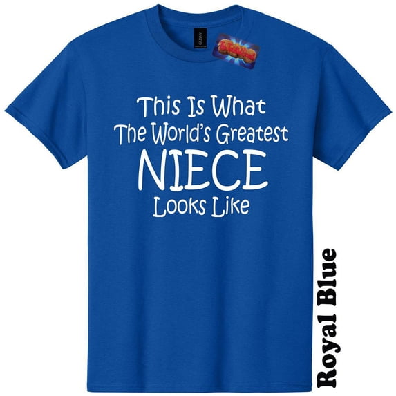Worlds Greatest Niece Funny Birth Announcement T-Shirt Tee