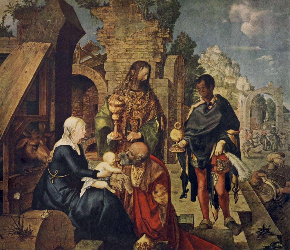 Worlds Greatest Paintings 1934 Adoration of the Magi Canvas Art - Albrecht D???rer (18 x 24)