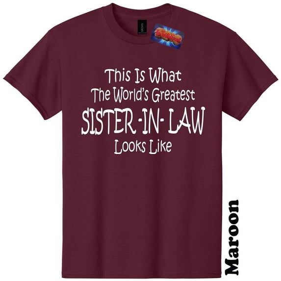 Worlds Greatest Sister in Law Wedding Engagement T-Shirt Tee