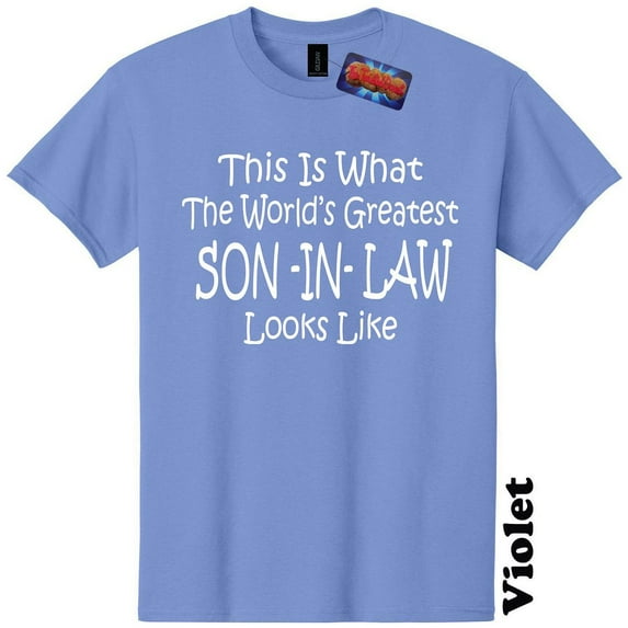 Worlds Greatest Son In Law Funny T-Shirt
