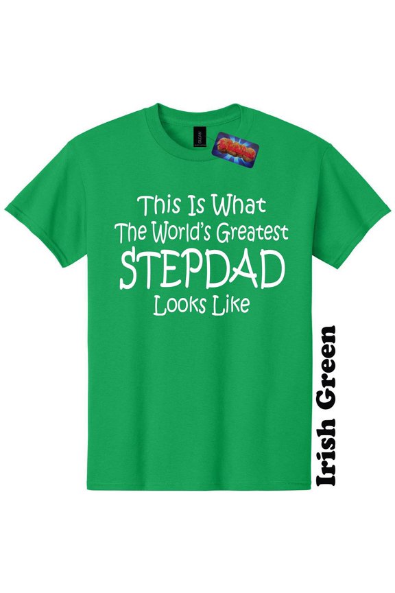 Worlds Greatest Stepdad Funny Fathers Day T-Shirt Step Parent Engagement Tee The Twisted Donut