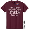 thumbnail image 1 of Worlds Greatest Stepson Funny T-Shirt Step Child Tee The Twisted Donut, 1 of 5