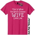 thumbnail image 1 of Worlds Greatest Wife Funny Mothers Day T Shirt Gender Reveal Baby Shower Tee, 1 of 5