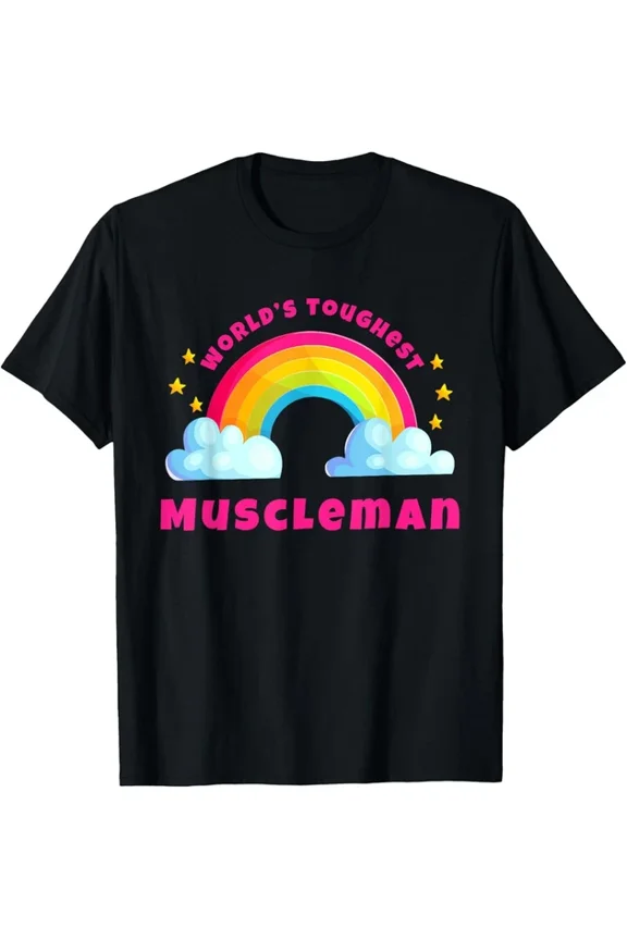 Worlds Nicest Muscleman Bodybuilder Design T-shirt