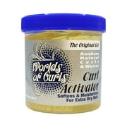 Worlds Of Curls Curl Activator For Extra Dry Hair 16 Oz., Pack of 12