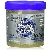 Worlds Of Curls Curl Activator For Extra Dry Hair 16 Oz., Pack of 6