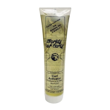 Worlds Of Curls Curl Activator Gel For Extra Dry Hair, 6 Oz