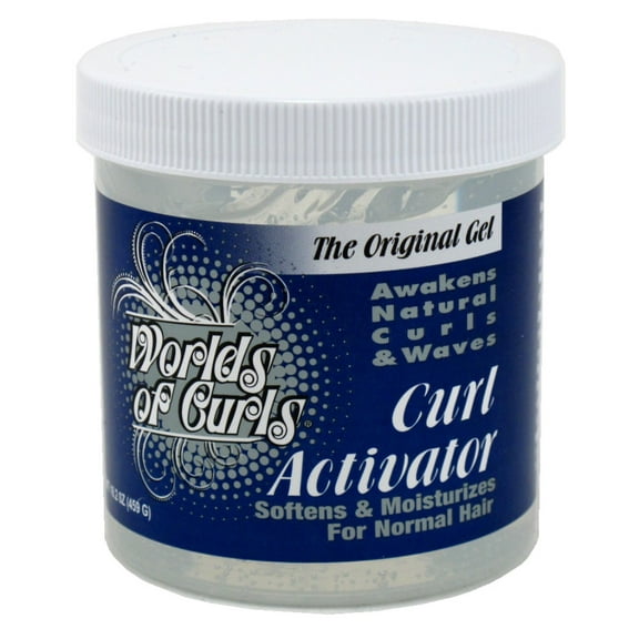 Worlds Of Curls Curl Activator Original Gel Normal 16.2oz (Pack of 3)