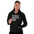 thumbnail image 1 of Worlds Okayest Mom Mothers Day Mama Hoodie Sweatshirt Women Brisco Brands S, 1 of 5