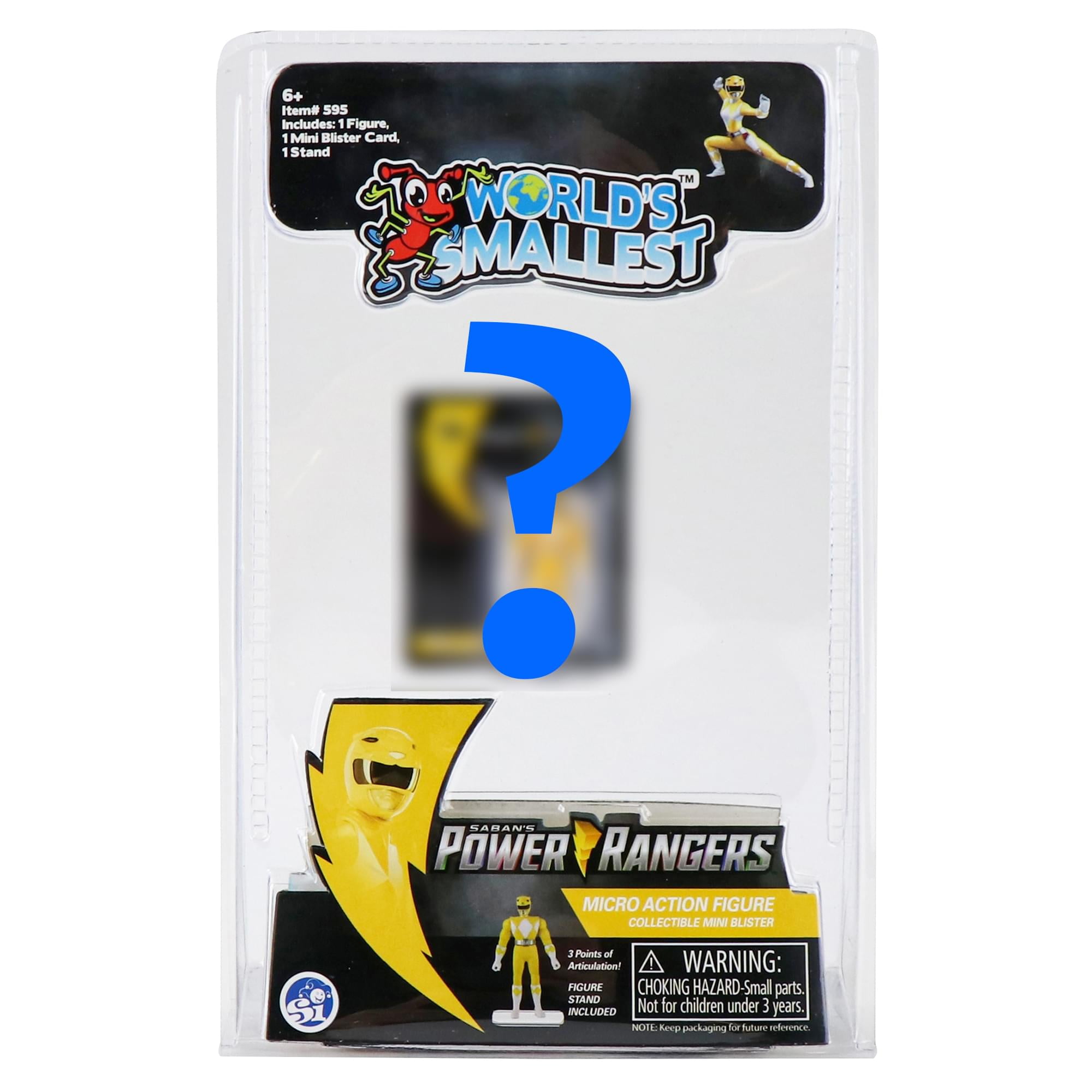 Worlds Smallest Power Rangers Micro Figure | One Random - Walmart.com
