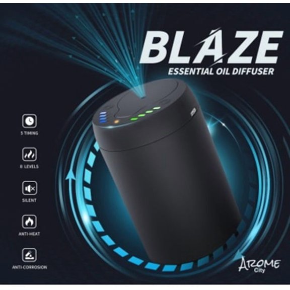 Worlds Smallest Pure Essential Oil Diffuser - Uses Air pump, NOT Ultrasonic