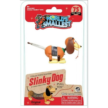 Worlds Smallest Slinky Dog Mini Retro Toy