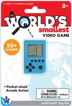 Worlds Smallest Video Game - by Westminster (Random Colors Vary)