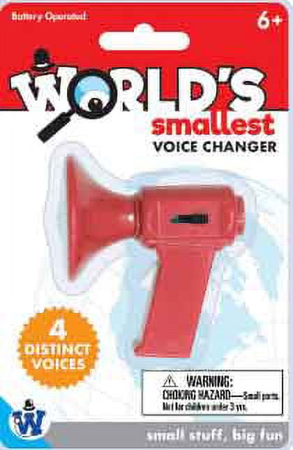 Worlds Smallest Voice Changer (Colors Vary) (by Westminster)