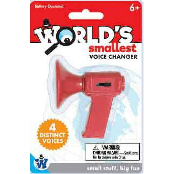 Worlds Smallest Voice Changer (Colors Vary) (by Westminster)