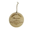 thumbnail image 1 of Worlds most Awesome Heavy Machinery Operator - Ornament, 1 of 2