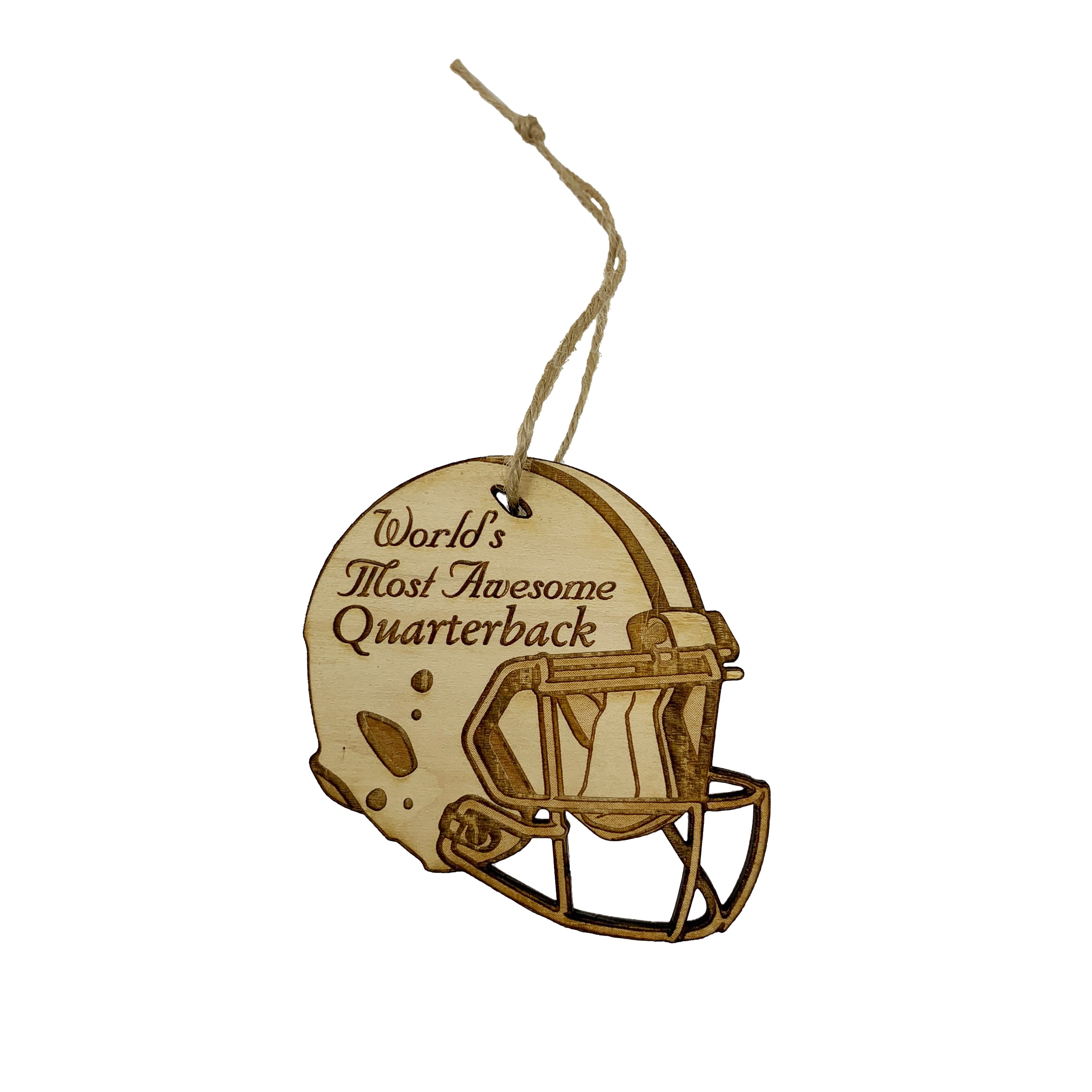 Worlds most Awesome Quarterback - Ornament Worlds most Awesome Quarterback - Ornament