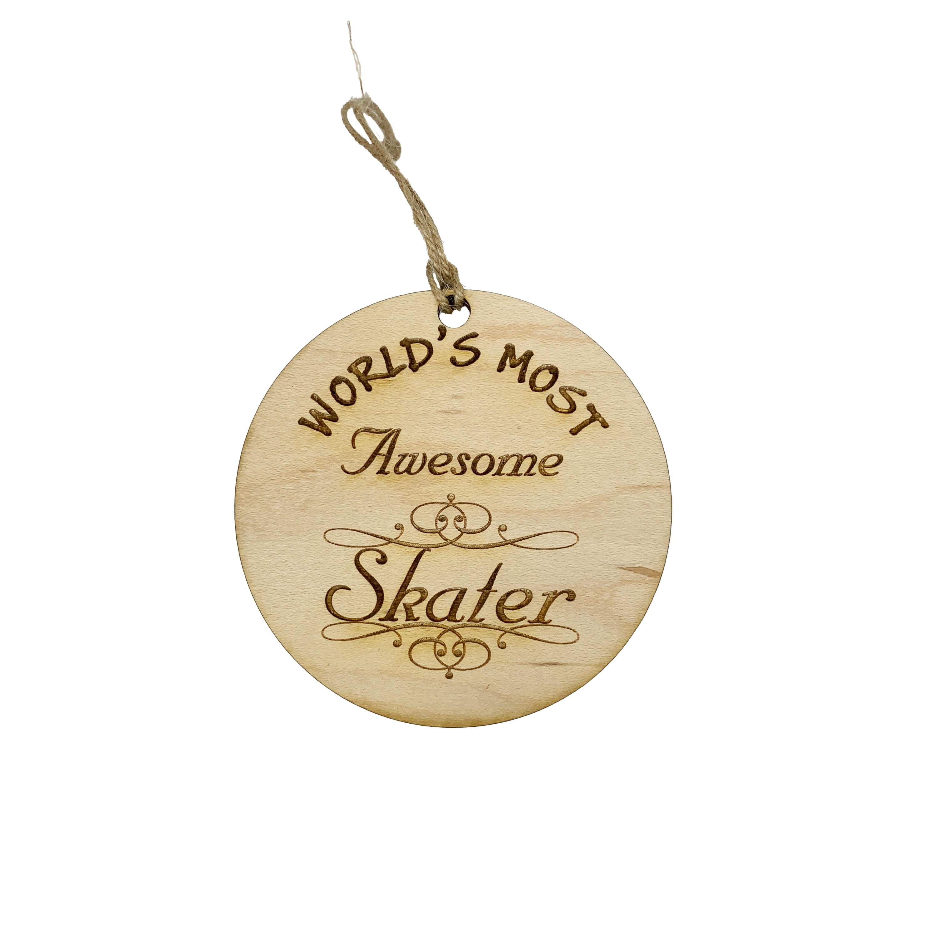 Worlds most Awesome Skater - Ornament Worlds most Awesome Skater - Ornament