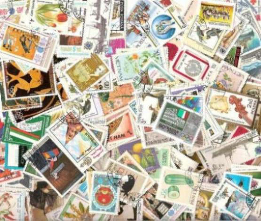 Worldwide Collection 1,000 Different Large Pictorial & Topical Stamps