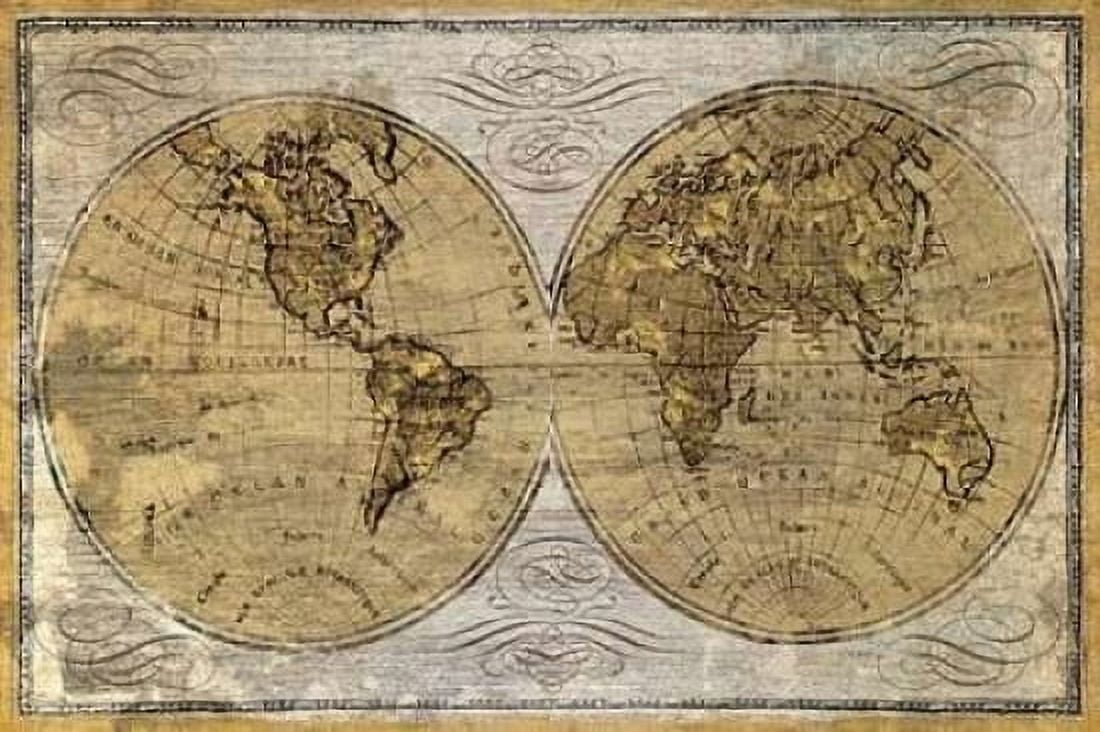 Worldwide I Canvas Art - James Wioens (24 x 36)