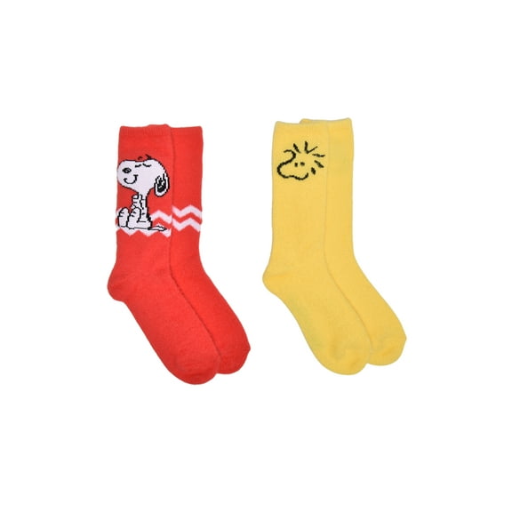 Worldwide Peanuts Women's' 2-Pack Boot Socks, Shoe Size 4-10