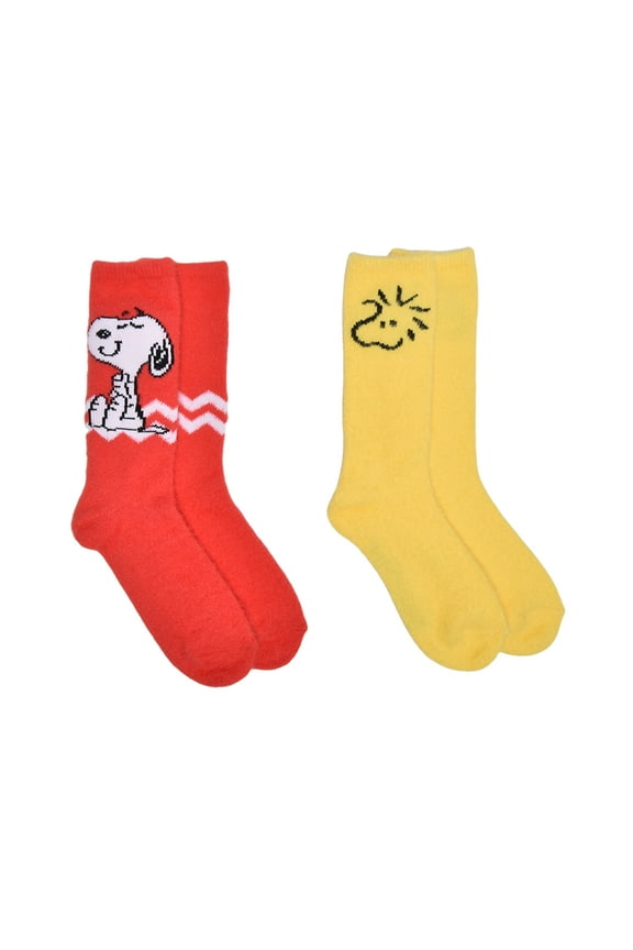 Worldwide Peanuts Women's' 2-Pack Boot Socks, Shoe Size 4-10