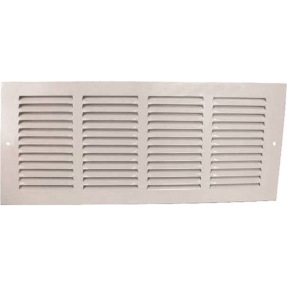 ProSource 1RA1406 Air Return Grille, 14 in L x 6 in W, White