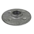 thumbnail image 1 of Worldwide Sourcing 27-3/4B Black Malleable Floor Flange, 3/4", 1 of 2