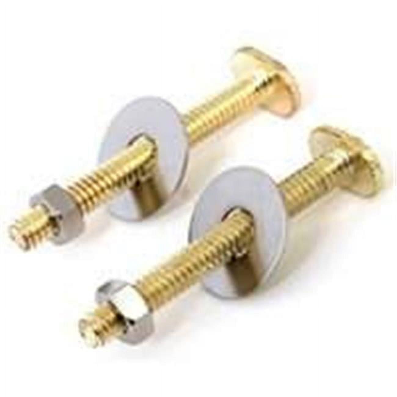Worldwide Sourcing 704903L Toilet Bolt Set, 1/4" x 21/4"