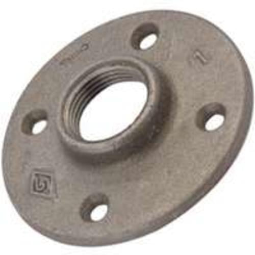 Worldwide Sourcing B321 50 Malleable Floor Flange, 2", Black Oxide