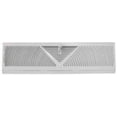 thumbnail image 1 of Mintcraft 3088143 White Baseboard Register, 18 inch, 1 of 1