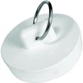 thumbnail image 1 of Worldwide Sourcing PMB-110 Rubber Sink Stopper, 1-3/4", White, 1 of 2