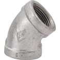 thumbnail image 1 of Worldwide Sourcing Pipe Elbow 45 Deg 1/4 In Threaded Malleable Iron, 1 of 1