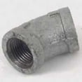 thumbnail image 1 of Worldwide Sourcing Pipe Elbow 45 Deg 2 In Threaded Malleable Iron, 1 of 1