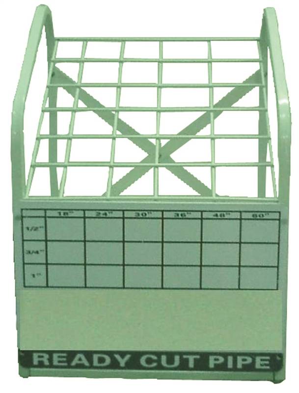Worldwide Sourcing ST001 Pipe Nipple Display Rack, 20 in OAW, 27-1/2 in ...