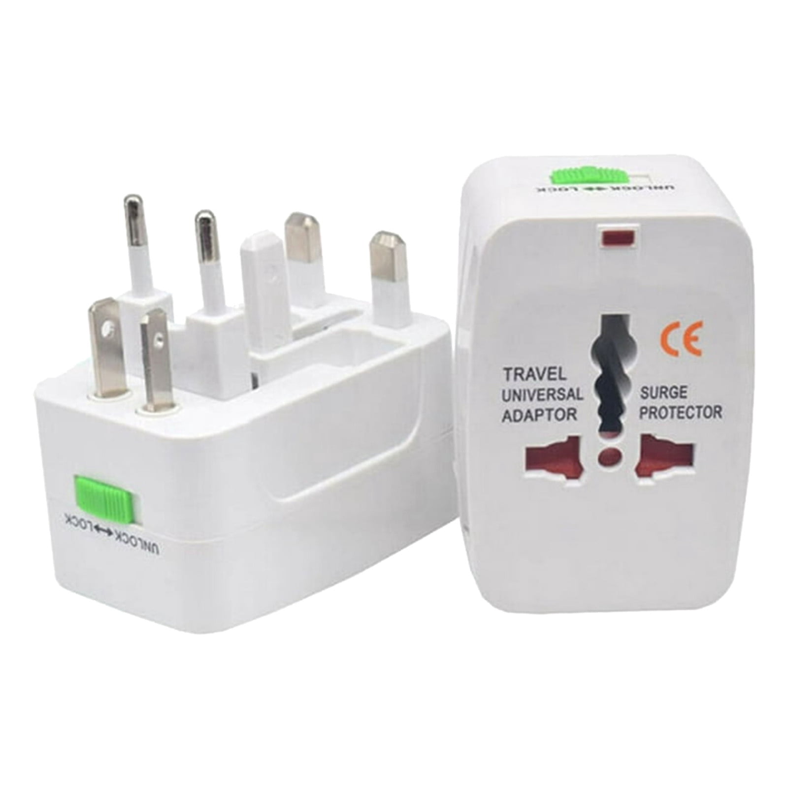 Worldwide Travel Power Adapter Universal All-in-One Plug Converter with ...
