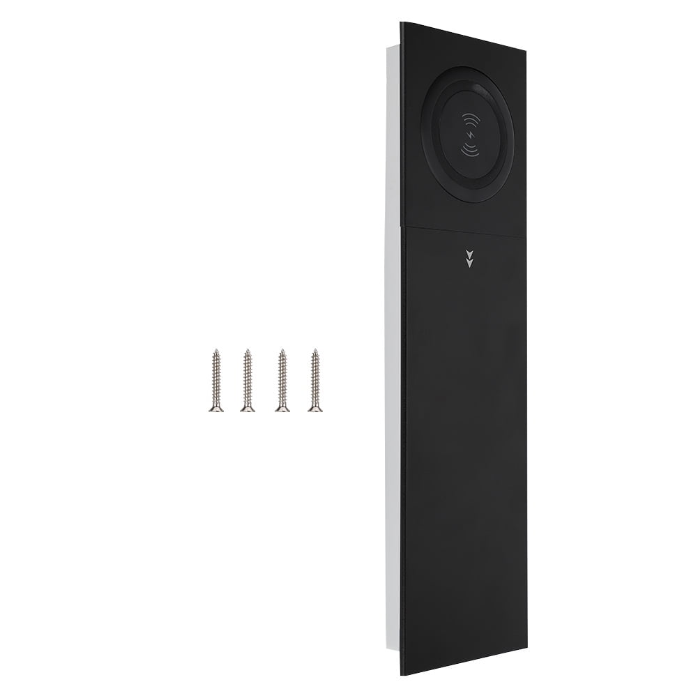 Worldwide Voltage Compatibility, 100-240V Aluminum Socket Stand with USB \u0026 Wireless Charging
