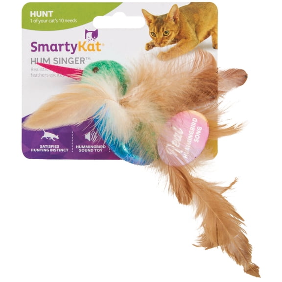 Worldwise SmartyKat Hum Singer Electronic Sound Cat Toy - Single Pack