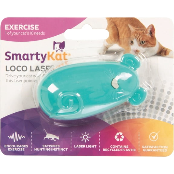 Worldwise SmartyKat Loco Laser Electronic Cat Toy - Pack of 2