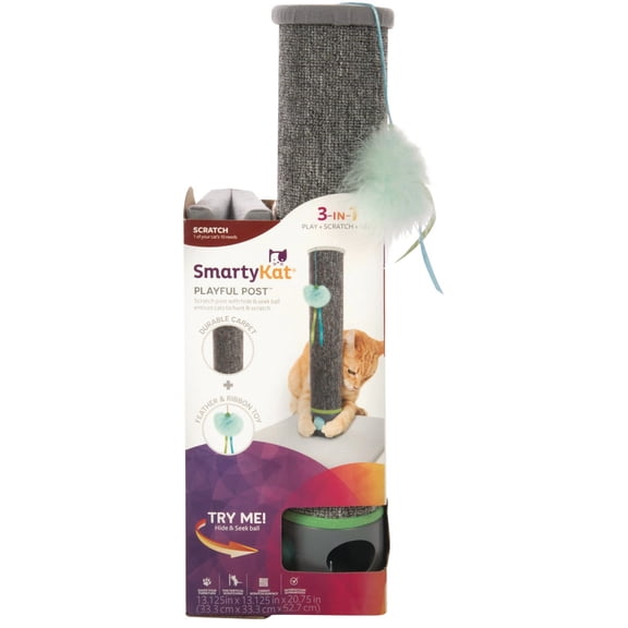 Worldwise SmartyKat Playful Post Scratching Post - Pack of 8